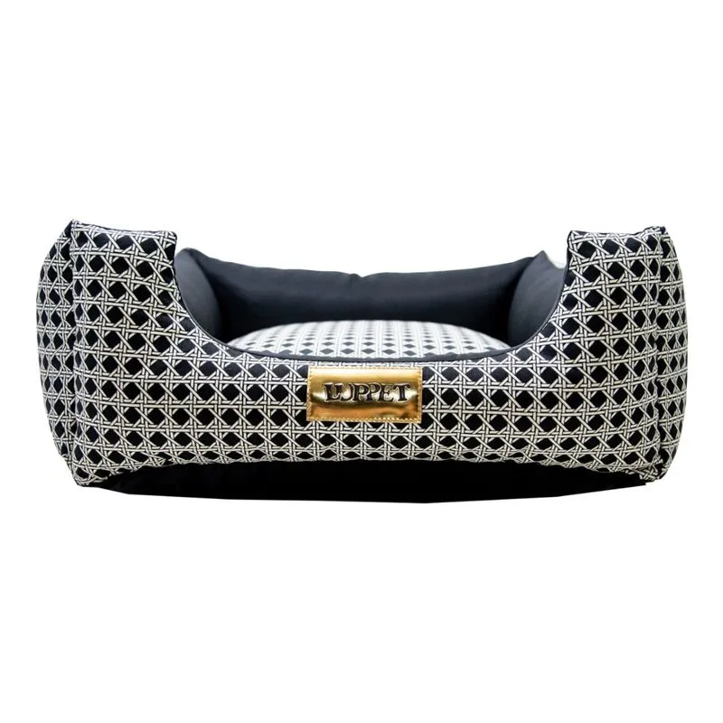 CAMA QUADRADA PRETO VIME DROP LUPPET GG