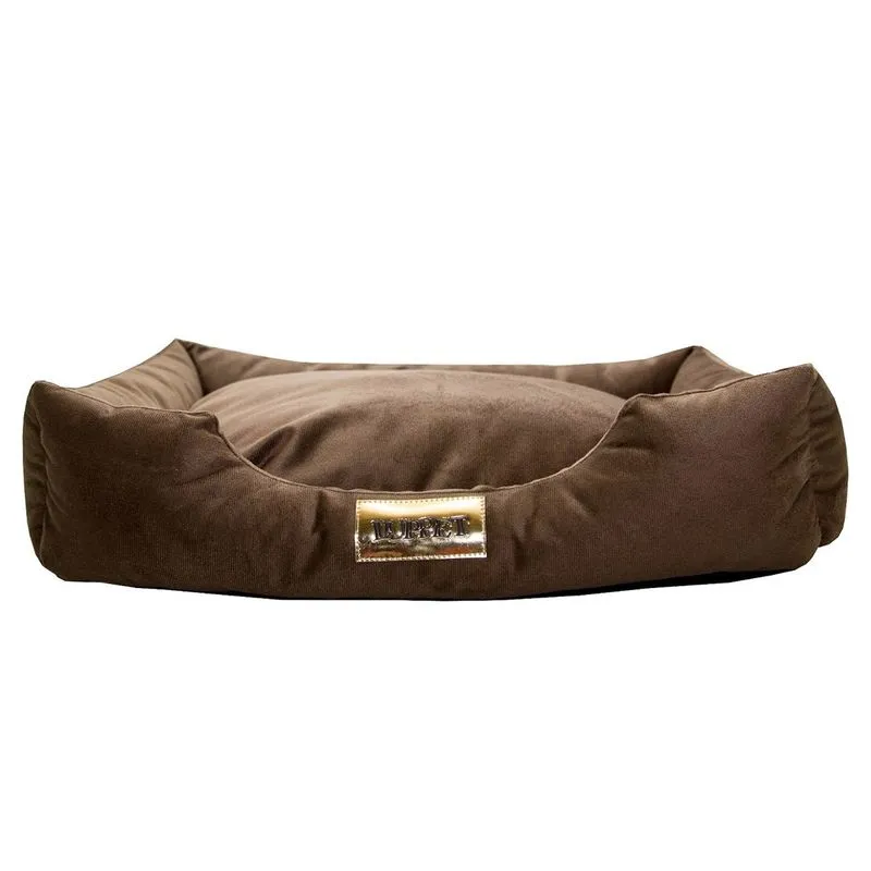 CAMA RETANGULAR MARROM DROP LUPPET GG