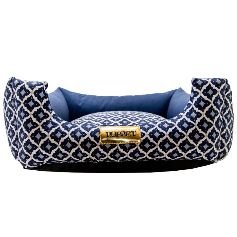 CAMA QUADRADA MARINHO GEOMETRICO DROP LUPPET M