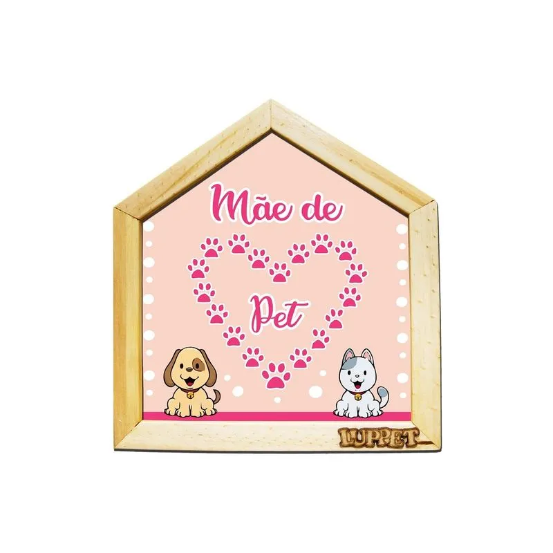 QUADRO MÃE DE PET DROP LUPPET Azul