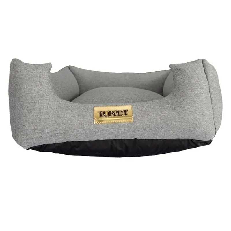 CAMA QUADRADA CINZA URBANO DROP LUPPET M