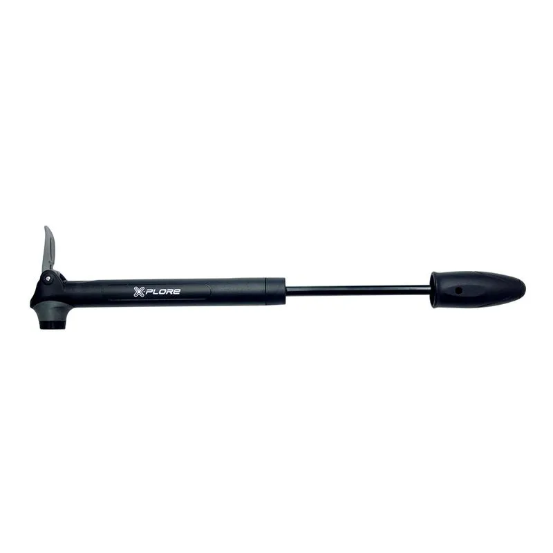 Bomba Manual X-plore Com Suporte Bico Fino Ou Grosso E Trava