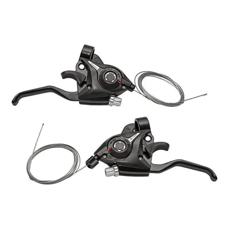 Alavanca 21V Tipo Shimano Manete Aluminio Sunrun Mtb Par