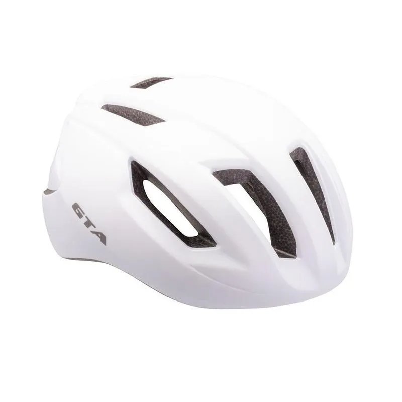 Capacete Ciclismo Gta Inmold Road Rider 14f Branco M-54-58
