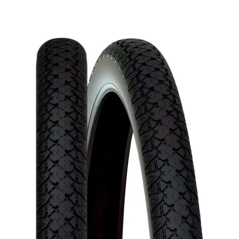 Pneu Paco Passeio Monark Barra Circular 26x1.1/2x2 Aro 27.5 54-584 SRI-54 Preto