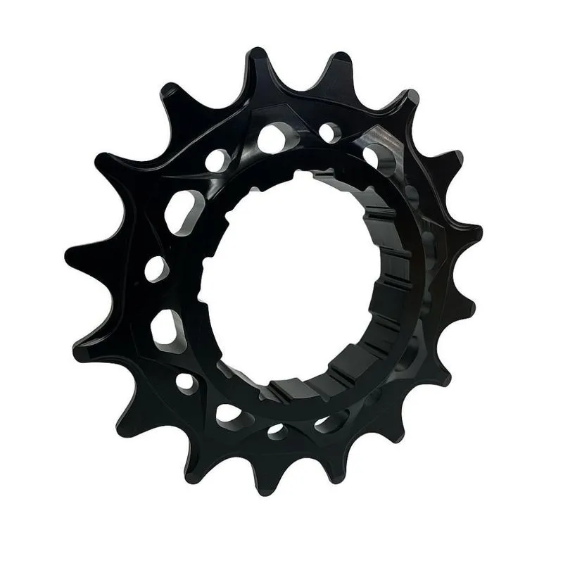 Kit Conversão Cog Single Speed Grau 16 Dentes Alumínio Preto BMX