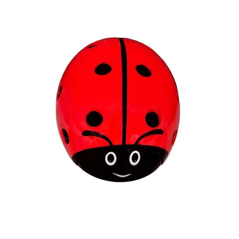Capacete Joaninha Baby Tamanho P (52-56cm) Inmold Infantil Vermelho