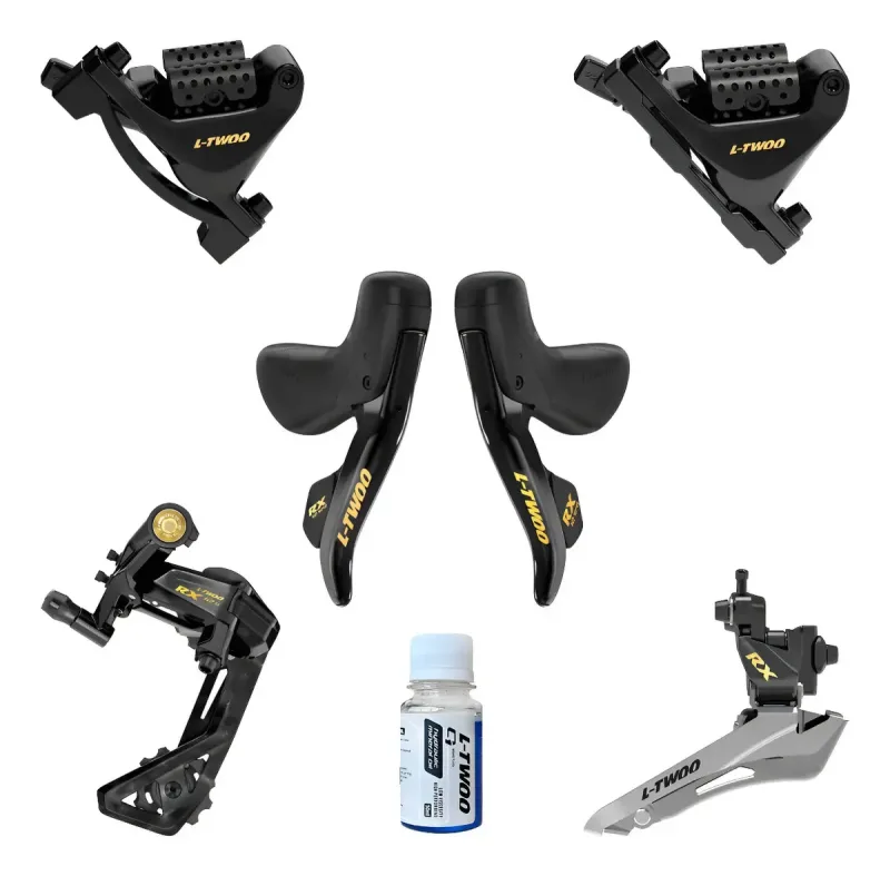 Kit Grupo Speed Ltwoo Rx 2x12 Velocidades Freio Hidraulico