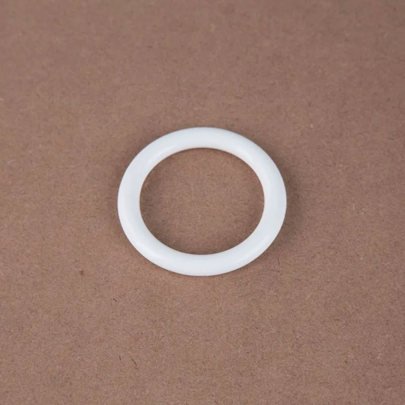 Argola Grossa 28MM 10UN - AC 002G Branco - 002G-1610 Wiler-K