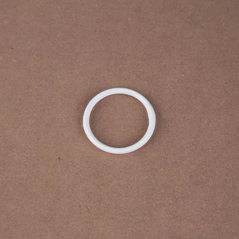 Argola Plástica 28MM 10UN - AC 002P Branco - 002P-1610 Wiler-K