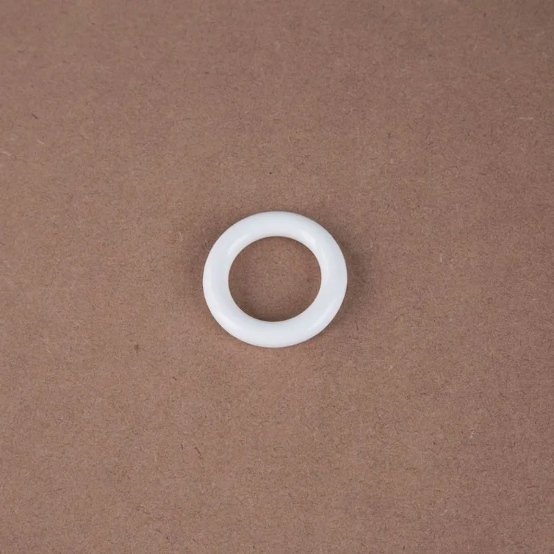 Argola Grossa 19MM 10UN - AC 001G Branco - 001G-1610 Wiler-K