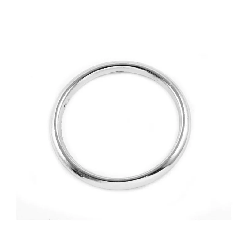 Argola Aluminio19MM Para varão de cortina (10UN) - AC 0002A Cromado - 0002A-10 Wiler-K