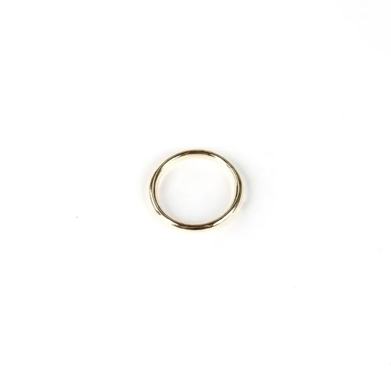 Argola Plástica 28MM 10UN - AC 002P Dourado - 002P-0910 Wiler-K