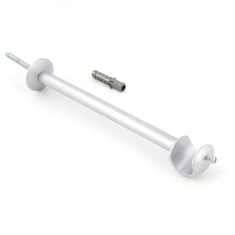 Suporte Simples longo 19mm - SL120 - 38 Aço Escovado SL120-38 Wiler-K