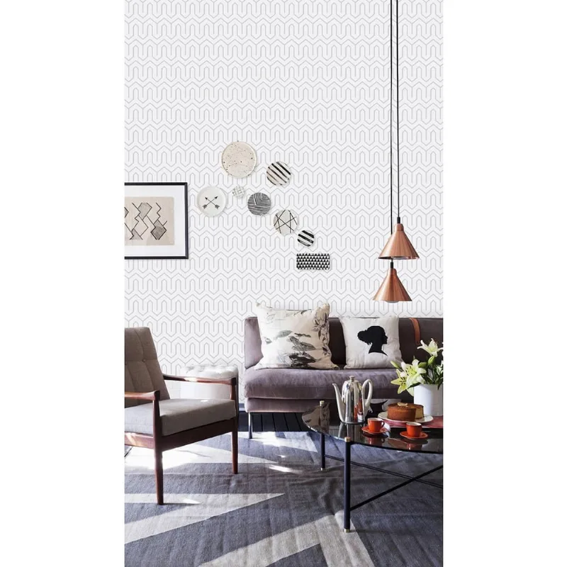 Papel de Parede Vinílico Cubic Cu87436