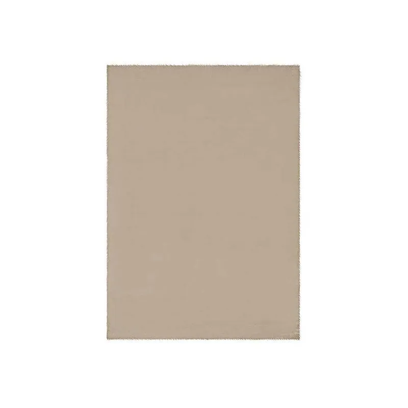 Tapete Felpudo Aconchego 02 Bege 1,00x1,40m - Edantex