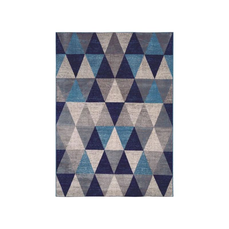 Tapete Antuerpia 06 1,40x2,00 - Azul Bege - Edantex