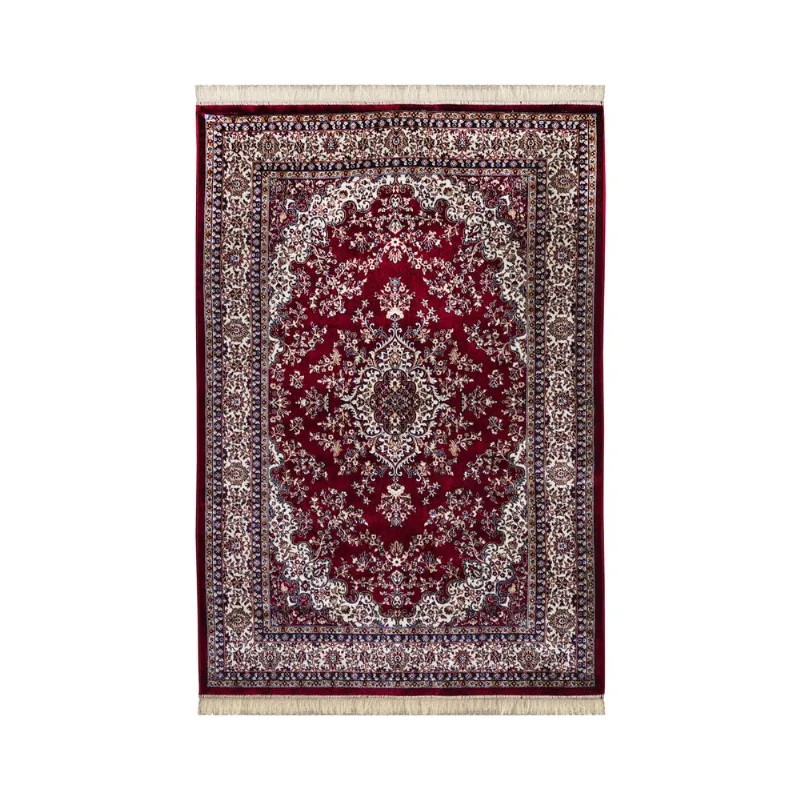 Tapete Bruxelas 100x140 Vermelho 3 Edantex