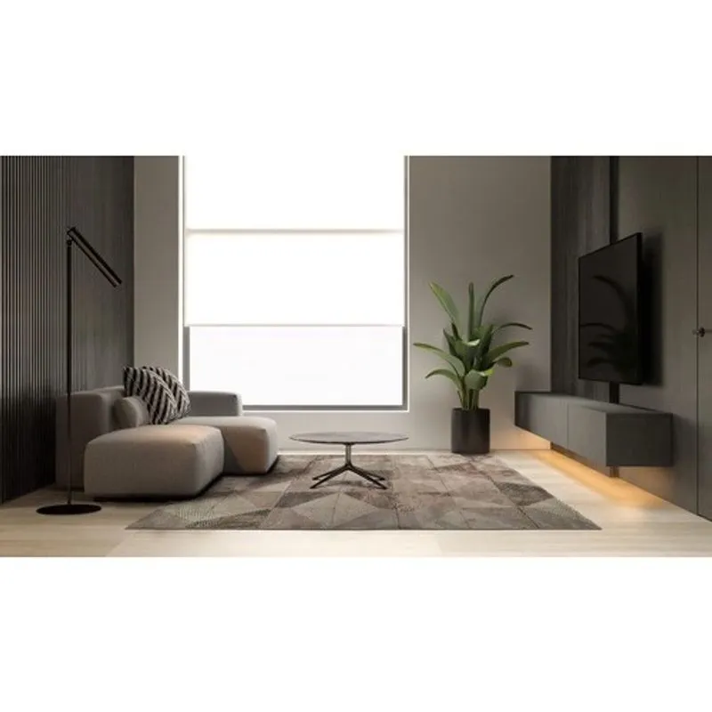 Tapete De Sala Edantex Turco Esplendor 03 2,00 X 2,50- Cinza