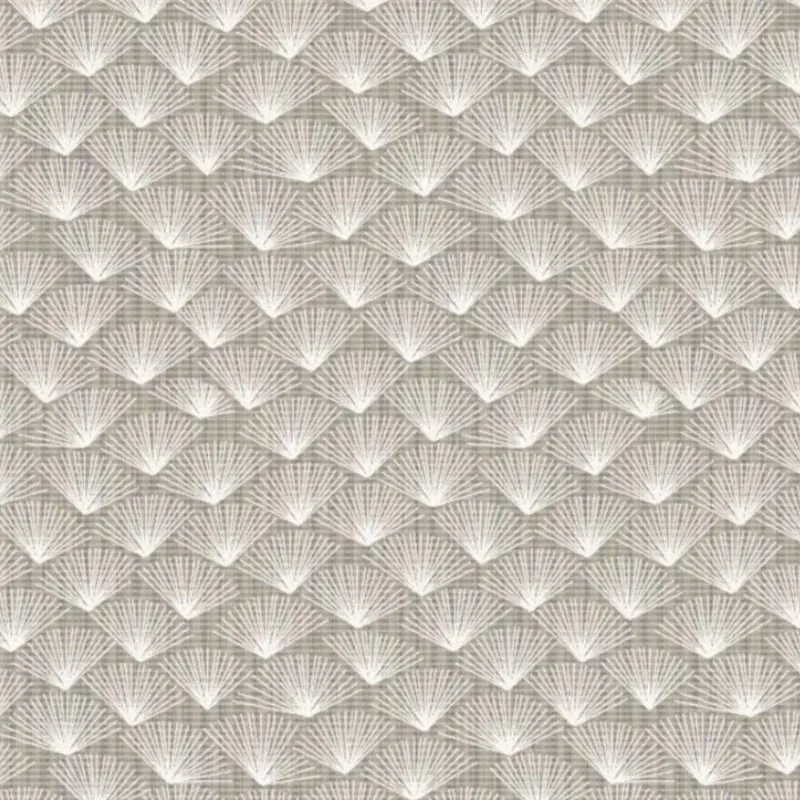 Papel De Parede Essencial Geométrico Branco E Cinza Ess1006