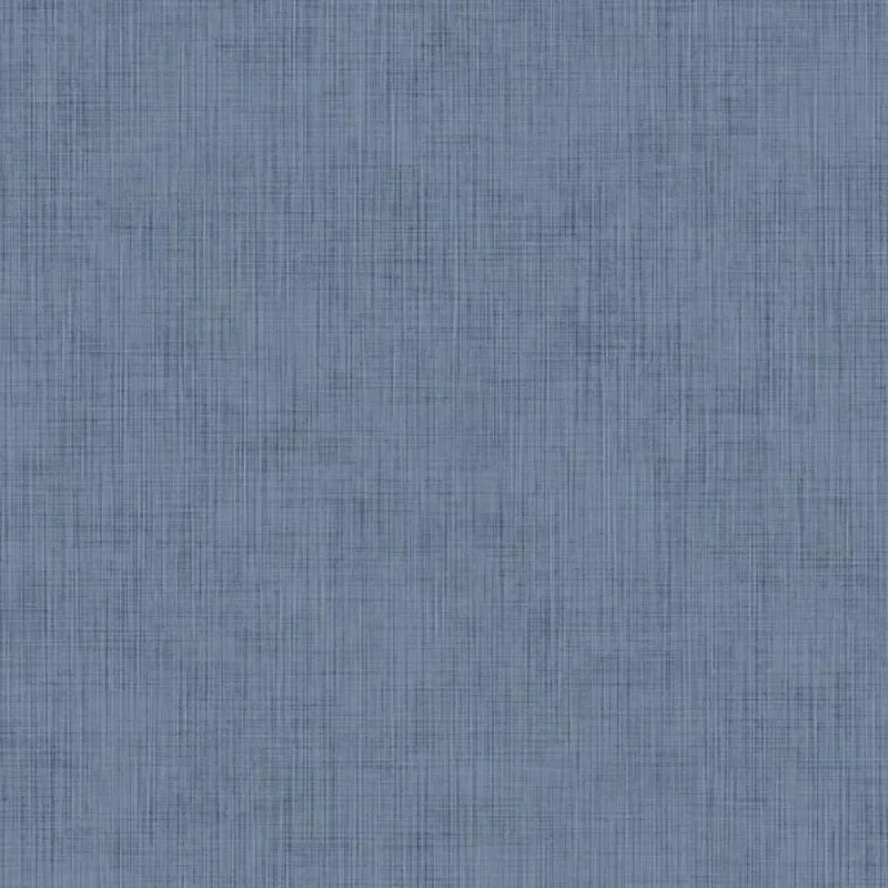 Papel De Parede Essencial Aspecto Têxtil Azul Ess1008