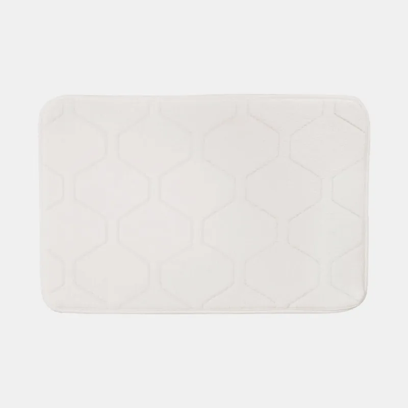 Tapete Liso Edantex Touch 01 60x80 7779 Branco 7908006047025 Edantex