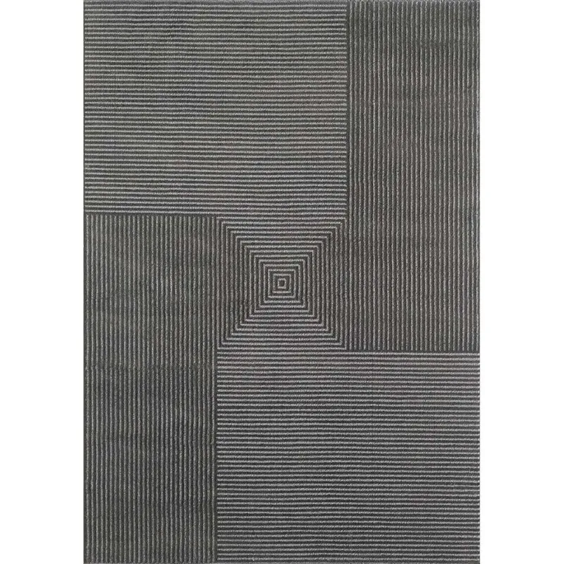 Tapete Edantex Turco Dixon 06 1,40 x 2,00 Alto Relevo Cinza