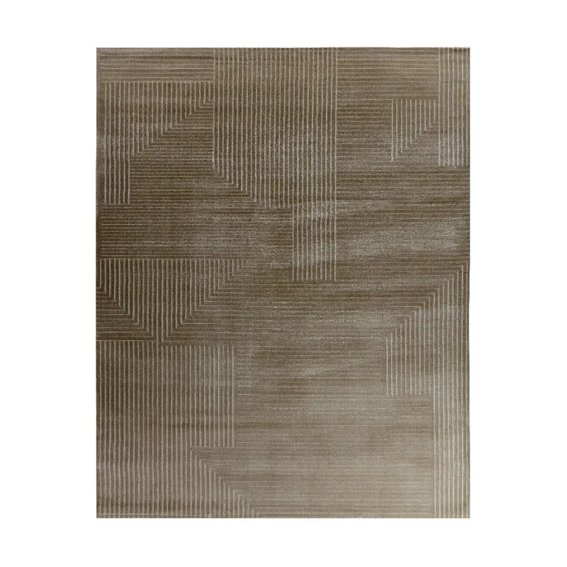 Tapete Geométrico Sofisticato 04 200x250 - 0e710c Bege 7908006053231 Edantex