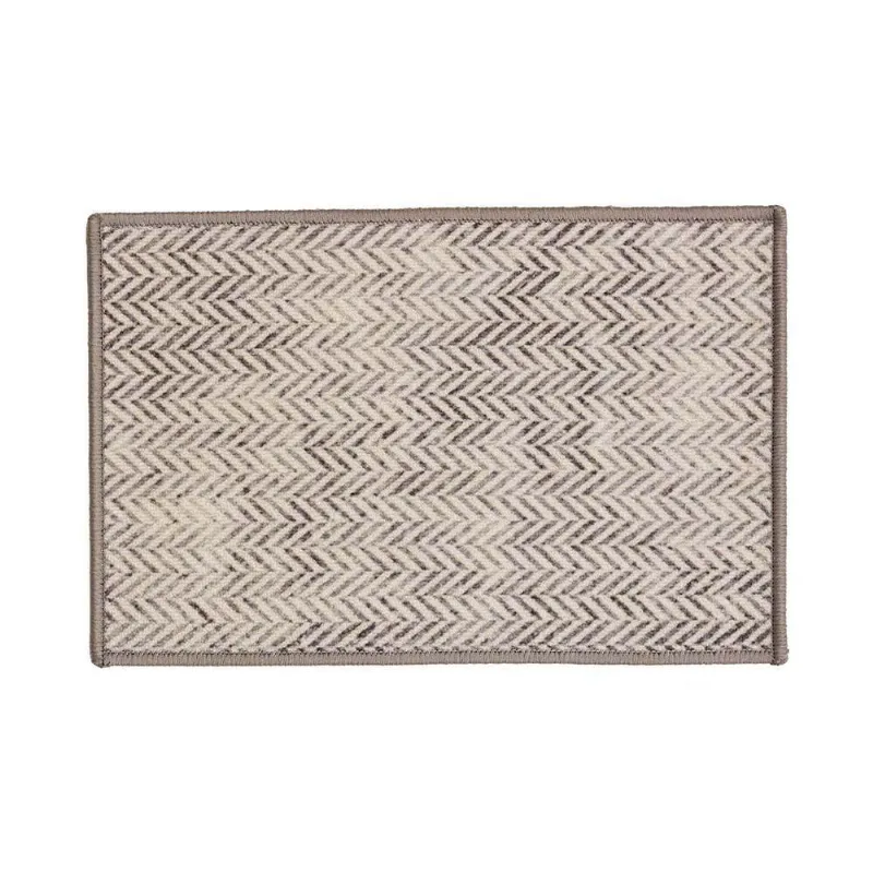 Tapete Cozinha Antiderrapante Clean 26 Cinza 0,40x0,60m