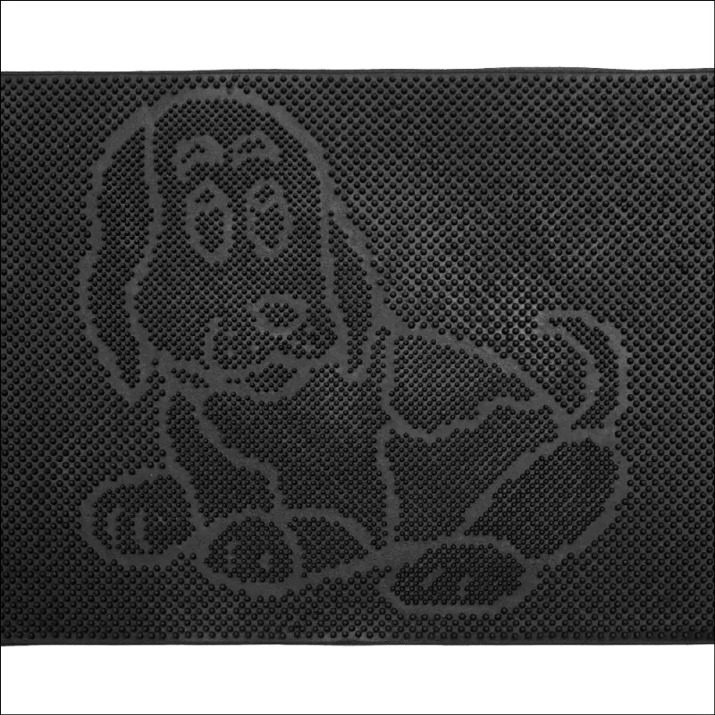 Tapete Capacho De Borracha 40x60 Preto Ecco 24 7908006056867 Edantex
