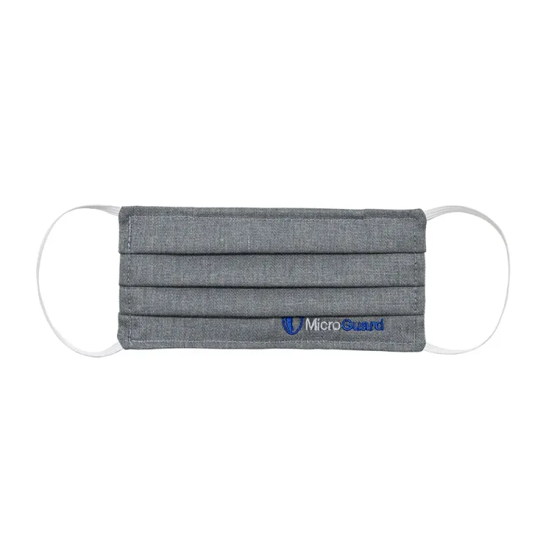 Máscara de Proteção Facial Infantil (4-9 anos) em Tecido Micro Pro 3 Camadas Cinza - Microguard