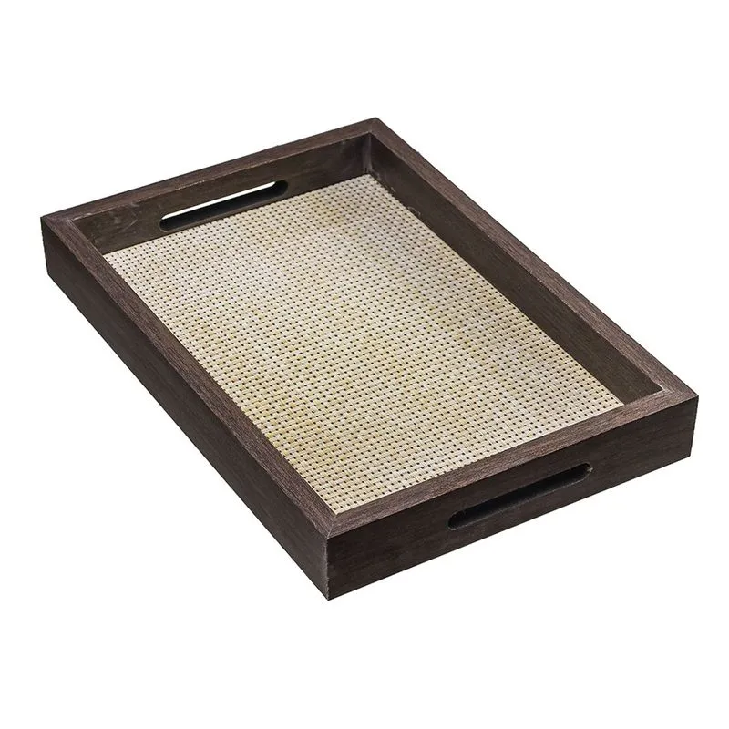 Bandeja De Servir 20x30 Com Vidro Sortido - Art Frame