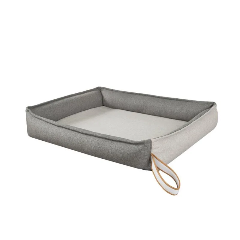 Cama Para Pet Amora (12x76x64) Cinza E Grafite