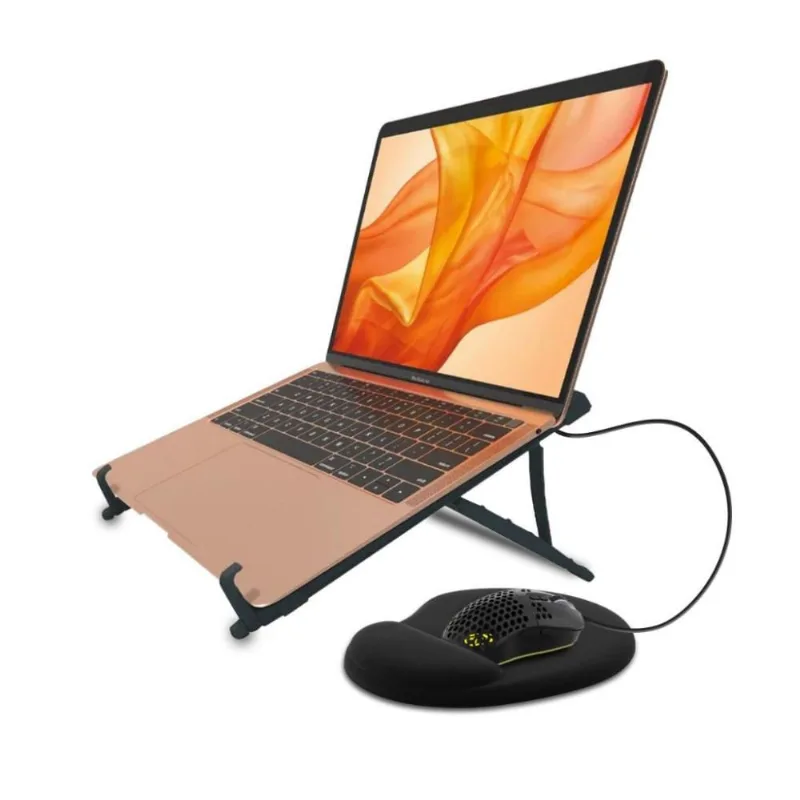Kit Home Office 1 - Suporte para Notebook, Mouse Gamer e Mousepad Ergonômico - Gshield