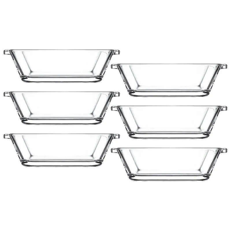 Petisqueira Vidro 140ml 6pcs Transp