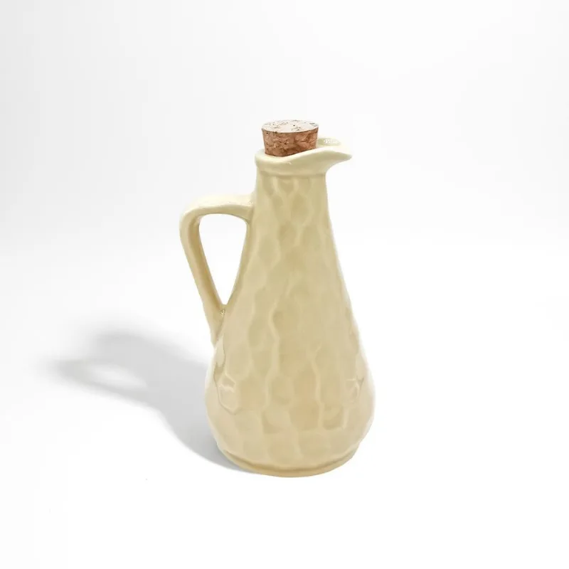 Galheteiro Azeiteiro Grande Cerâmica Stoneware Craft 420ml