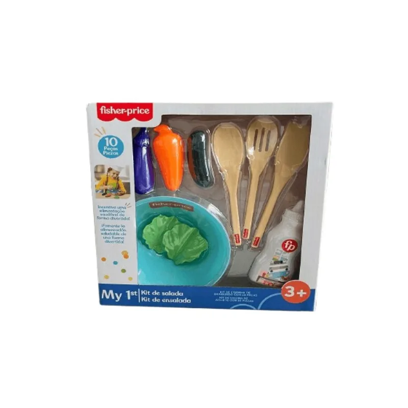 Kit de Cozinha - Meu Primeiro Kit Salada KUBE TOYS COMERCIO E