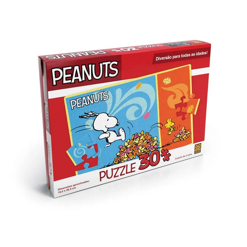 Puzzle 30 peças Snoopy