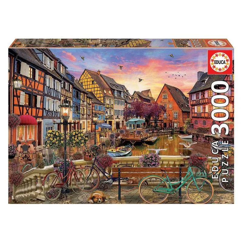 Puzzle 3000 Peças Colmar, França -educa -importado