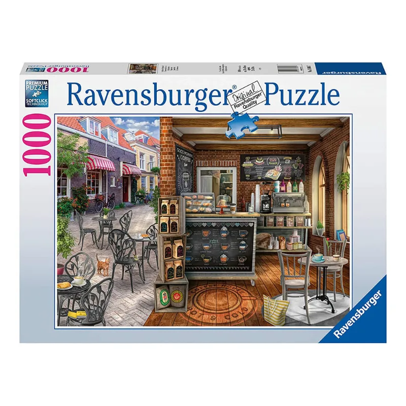 Puzzle 1000 peças Café Pitoresco - Importado Puzzle 1000 peças Café Pitoresco (16805-7)