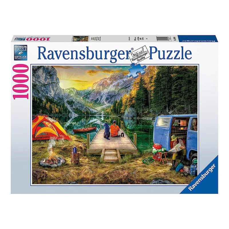 Puzzle 1000 peças Camping - Importado Puzzle 1000 peças Camping (16994-8)