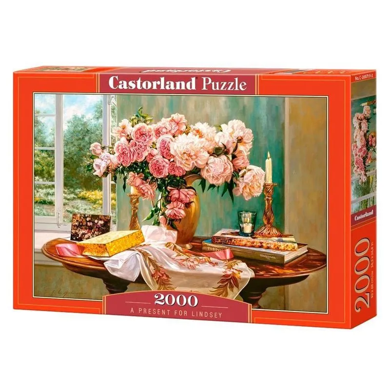 Puzzle 2000 Peças Presente Para Lindsey - Imp. Castorland