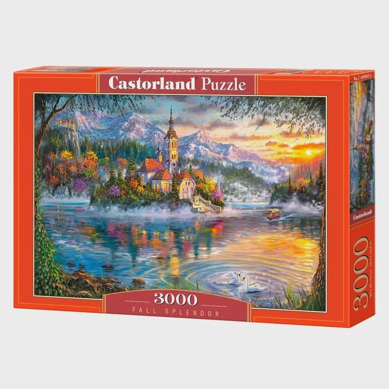 Puzzle 3000 Peças Esplendor de Outono - Castorland - Imp.