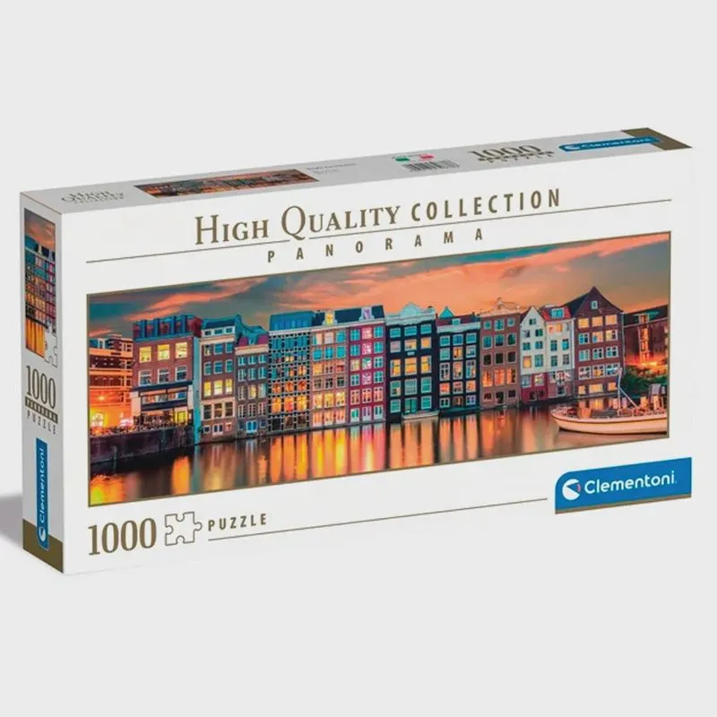 Puzzle 1000 Peças Amsterdam Brilhante - Clementoni