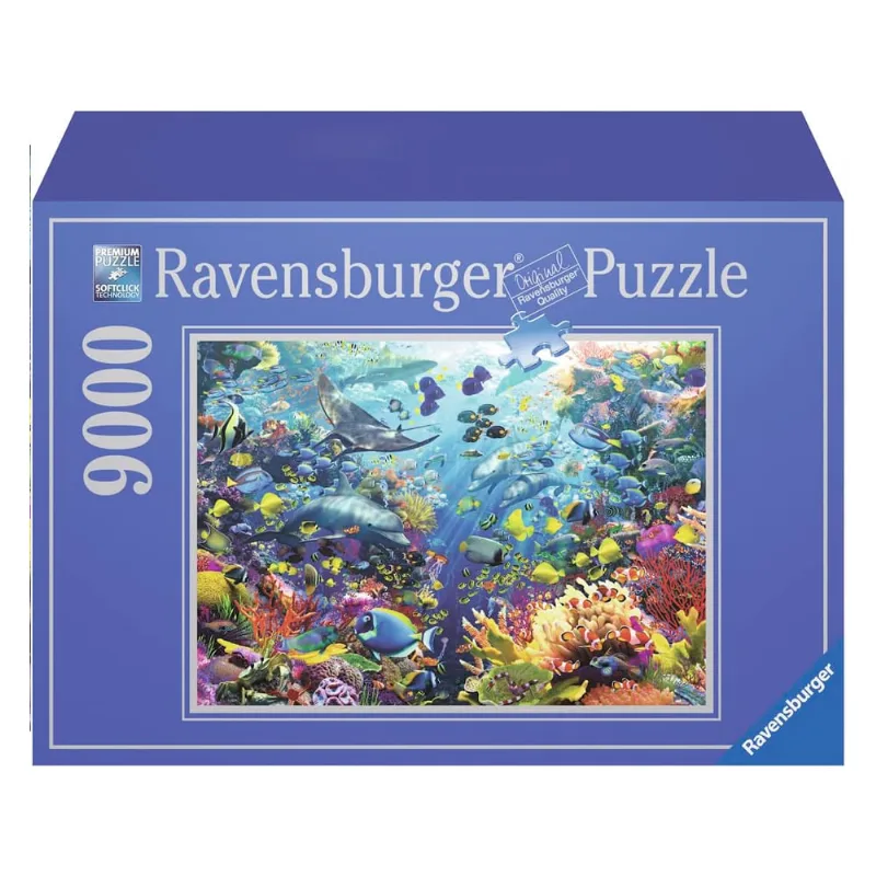 Puzzle 9000 peças Paraíso do Fundo do Mar - Importado - Ravensburger