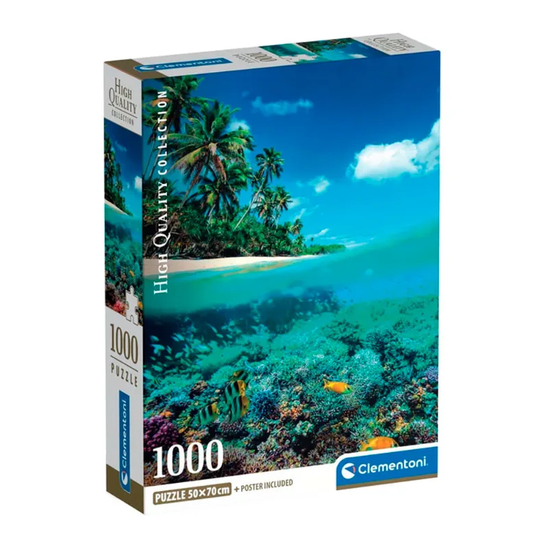 Puzzle 1000 Peças Paraíso de Verão - Clementoni 39931