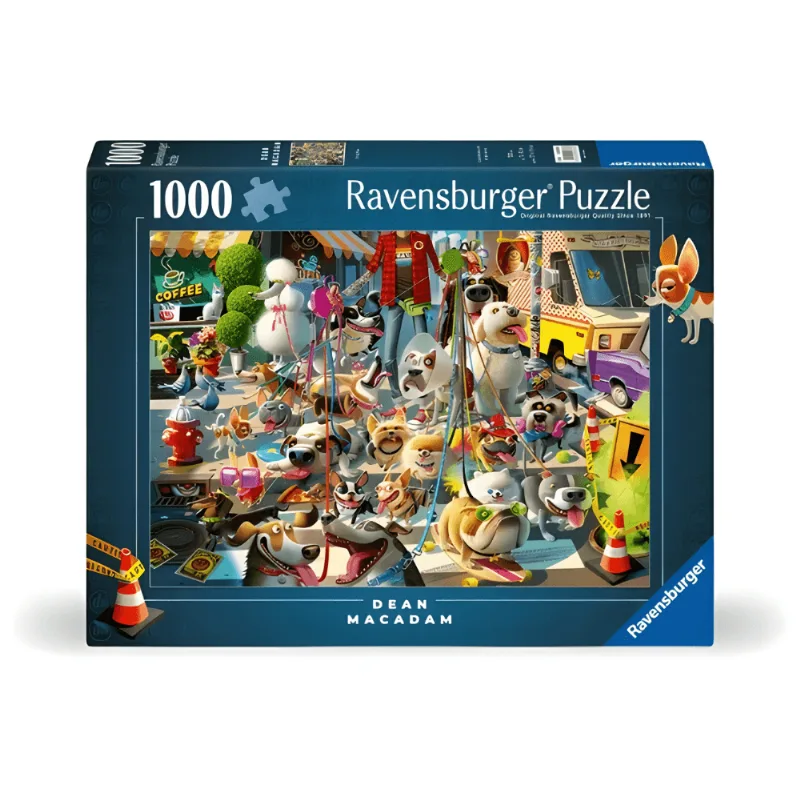 Puzzle 1000 Peças A Hora do Passeio Ravensburger 12000876