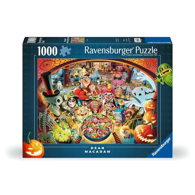 Puzzle 1000 Peças Doces ou Travessuras Ravensburger 12001348