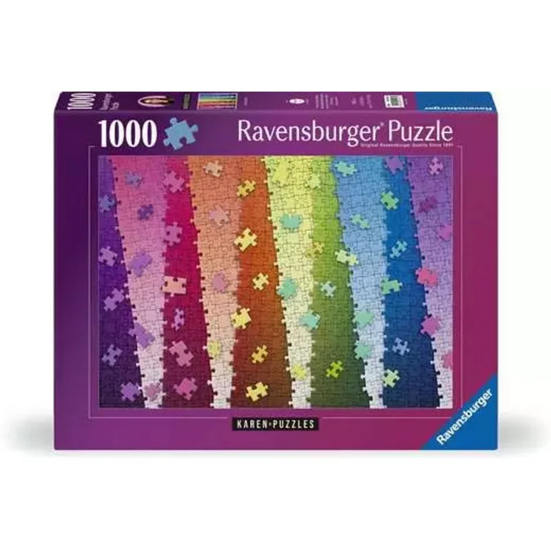 Puzzle 1000 Peças Peças Sobre Peças Ravensburger 12001027