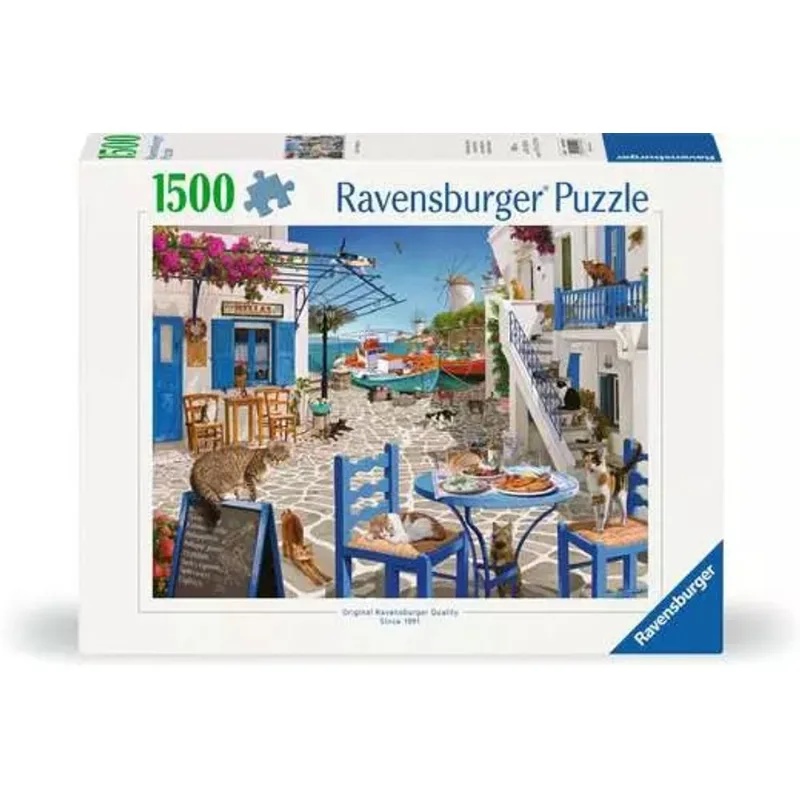 Puzzle 1500 Peças Mykonos, Grecia Ravensburger 12001450